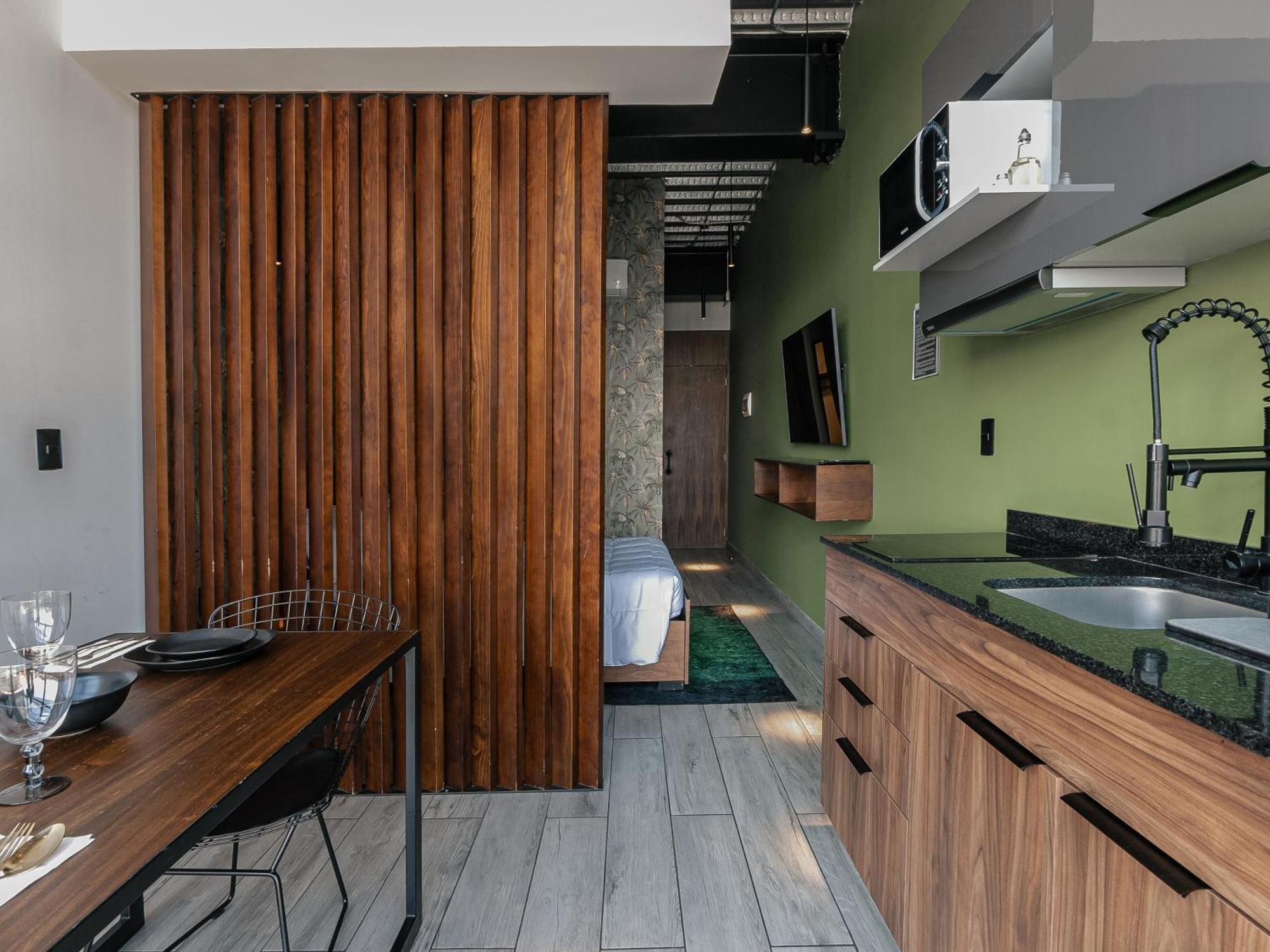 The Jungle Loft Tropical Comfort In A Centric Location With Kitchen Mexico by Eksteriør bilde